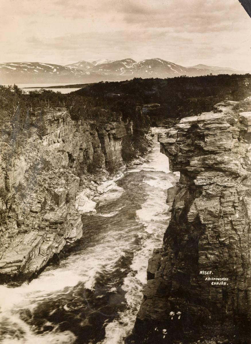 Abiskojokks canyon