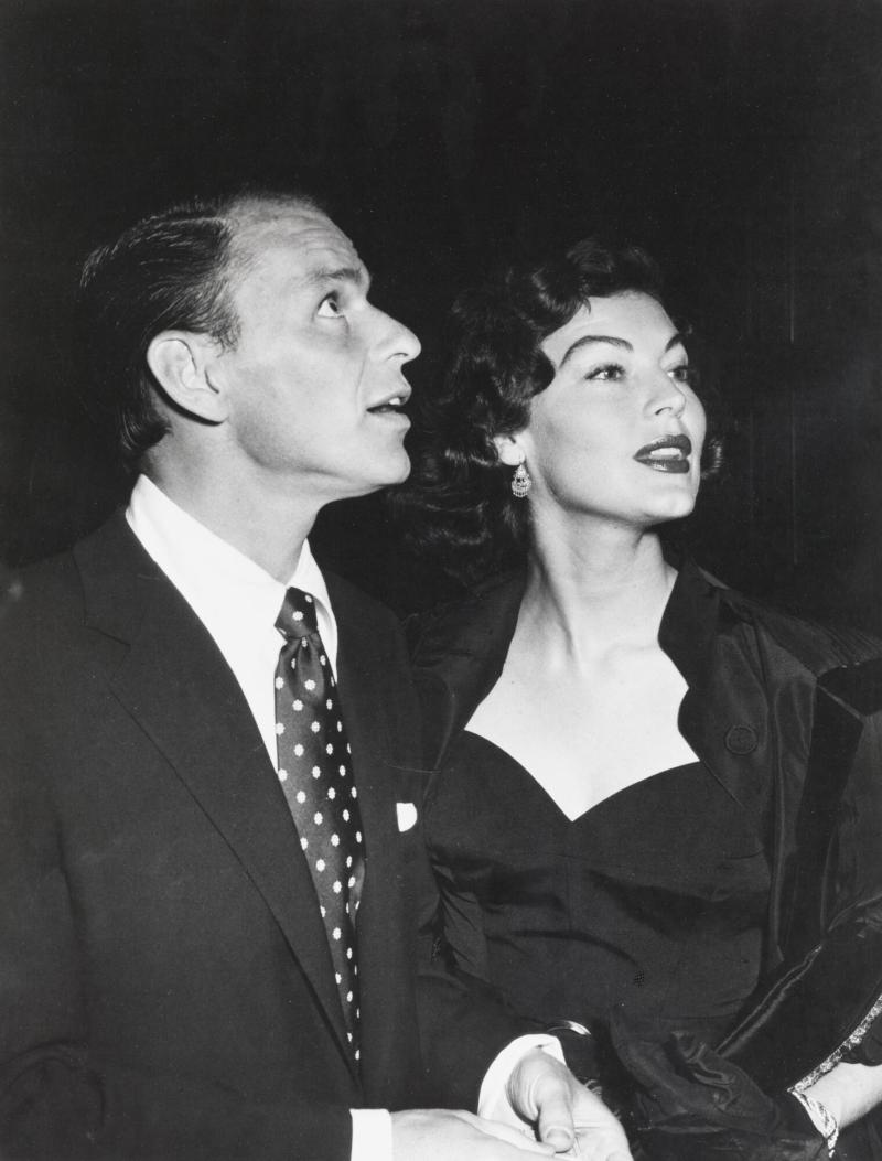 Frank Sinatra och Ava Gardner i Saltsjöbaden, Stockholm