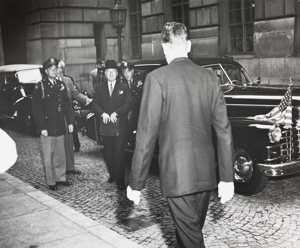 Stockholm, USA´s president Harry Truman