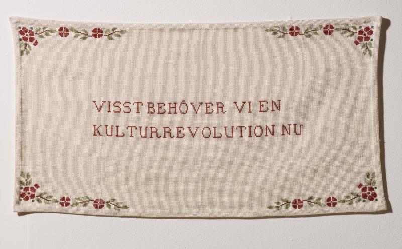 Visst behöver vi en kulturrevolution nu