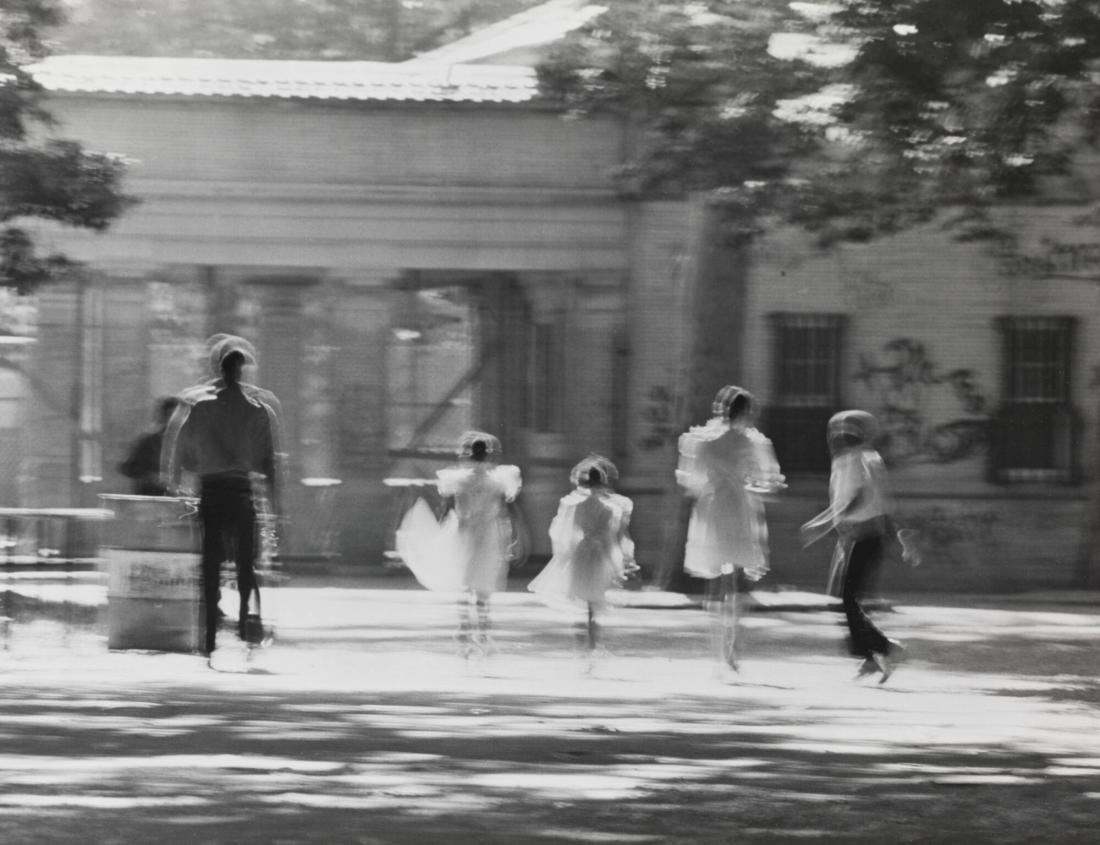 Six Figures in the Sunlight, N. Y., 1985