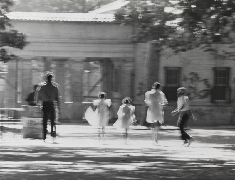 Six Figures in the Sunlight, N. Y., 1985