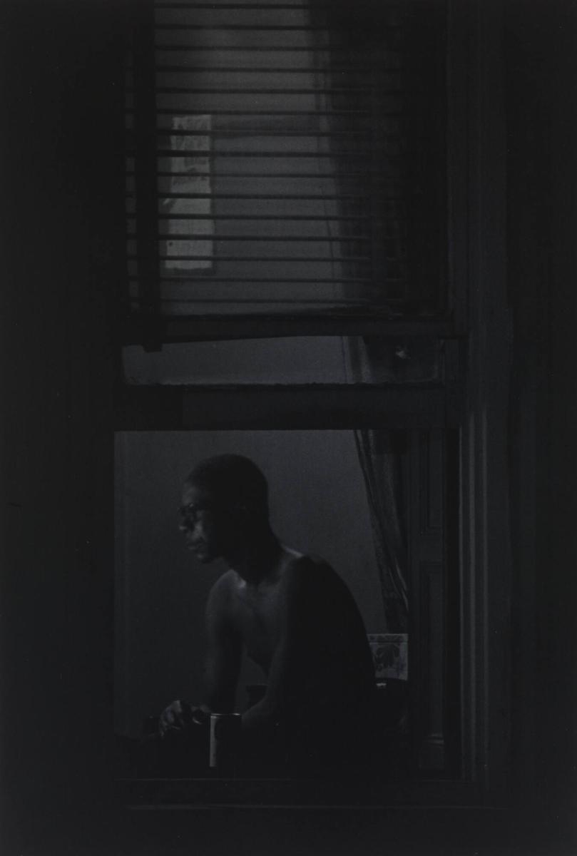 Man in Window, N. Y.