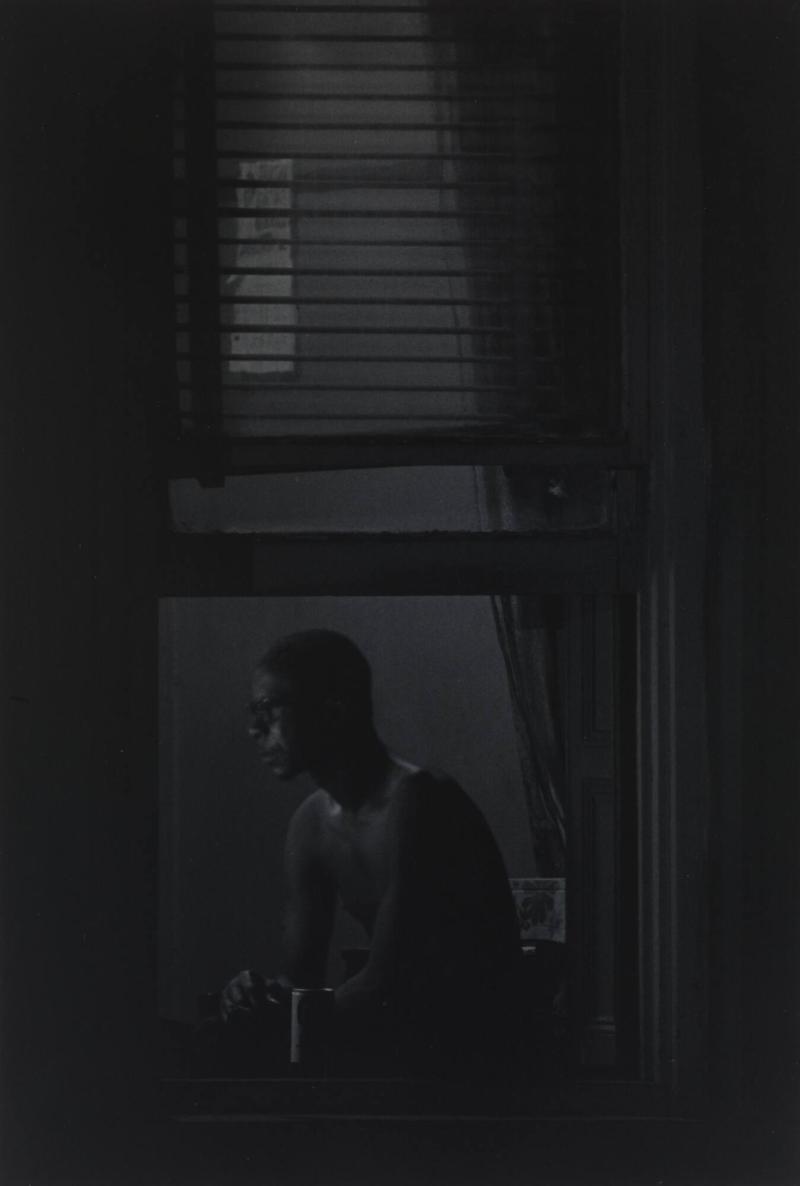 Man in Window, N. Y.