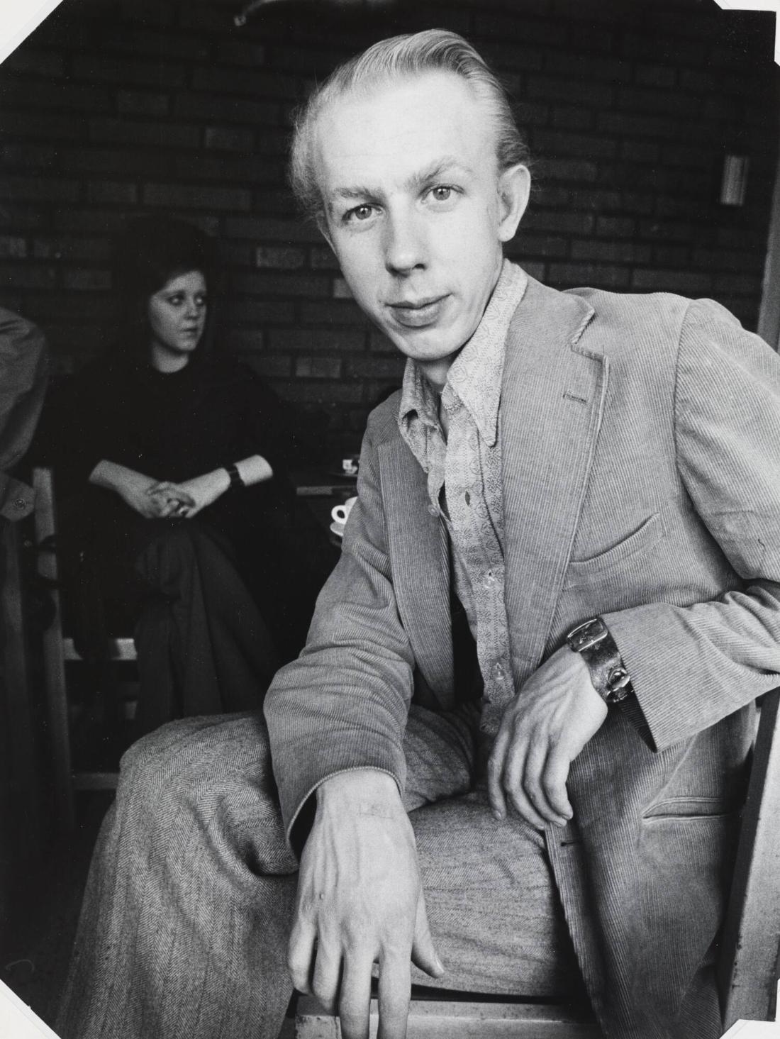 "Påven", en i gänget. Ur serien "Landsväg"