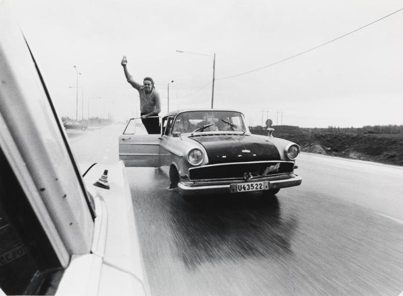 Raggare Västerås. Ur serien Landsväg