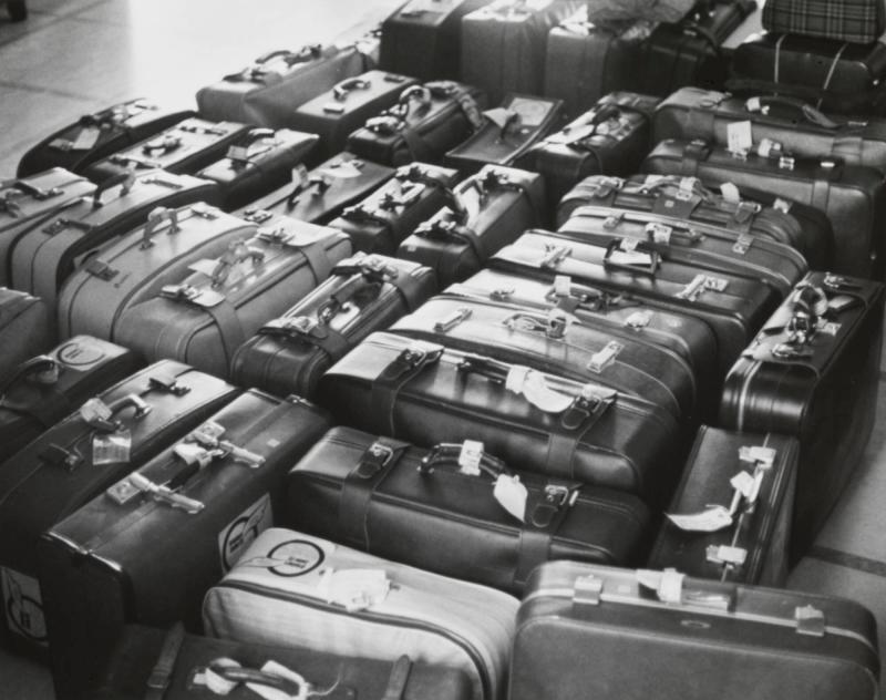 Arlanda, 1980. Ur serien "Den långa resan"