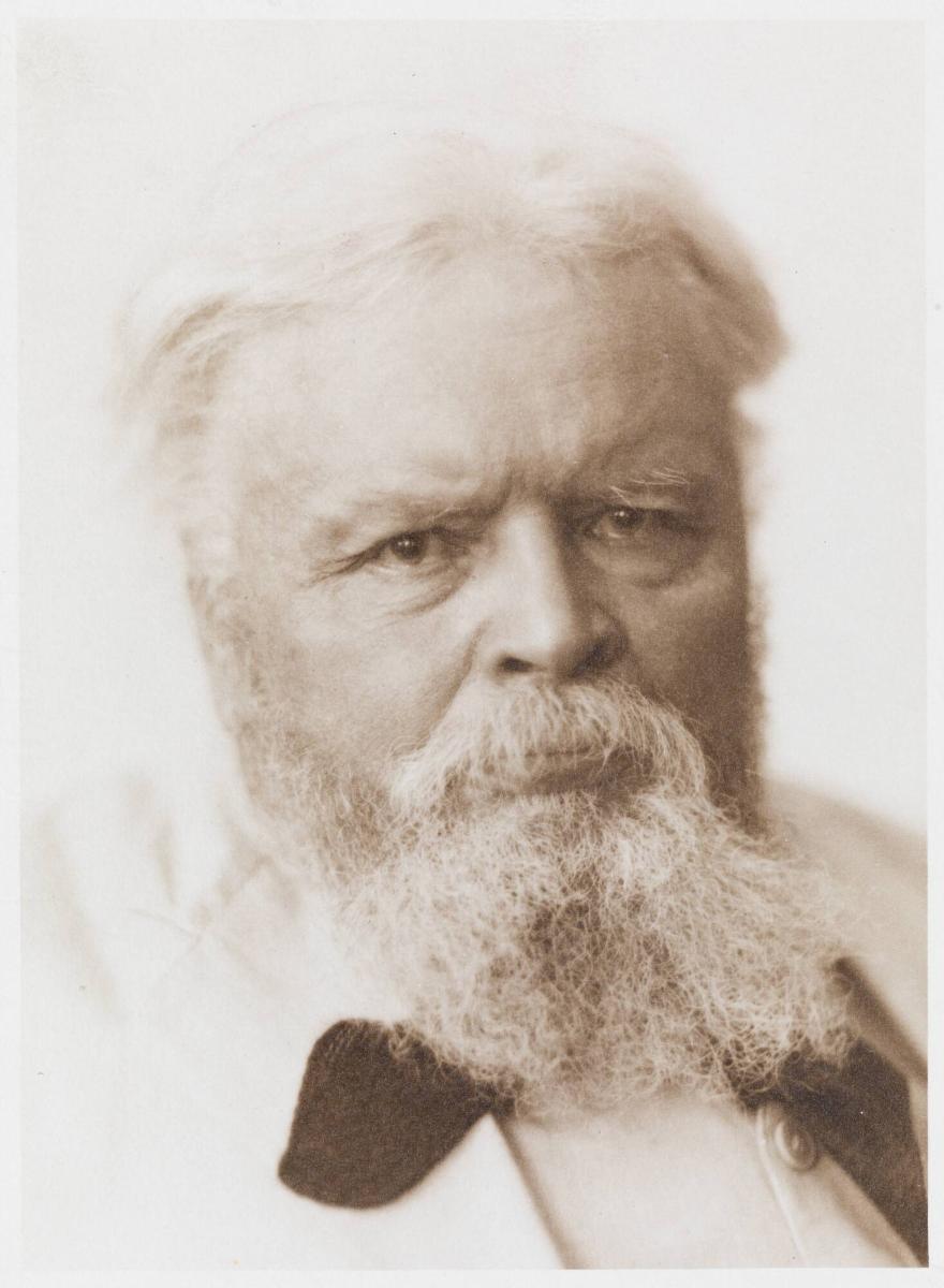 Porträtt av en äldre man