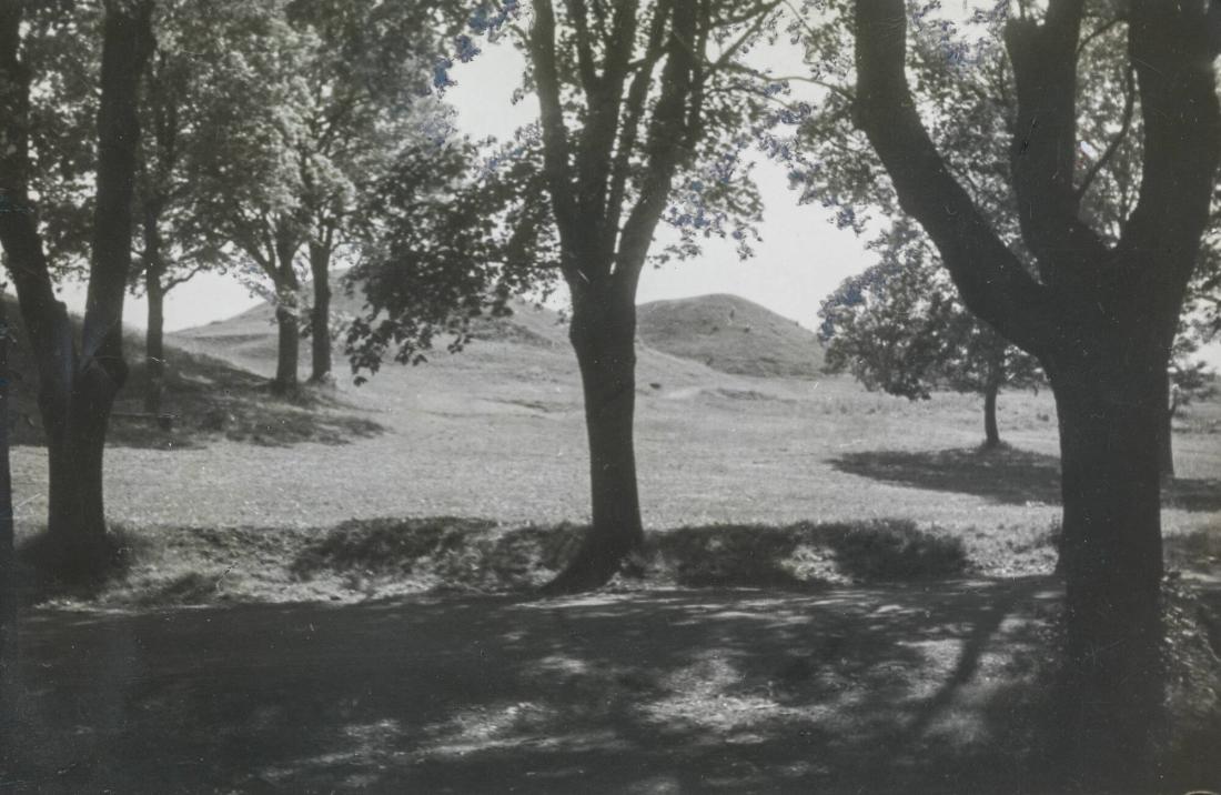 "Det nya ögat", Malmö 1939. Helmer Bäckström håller historieföredrag