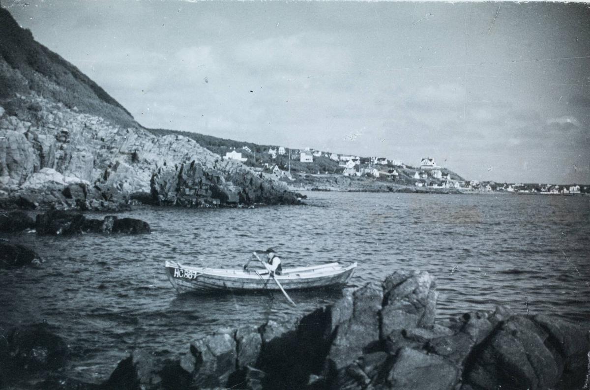 Mölle sett från Ransvik, Skåne