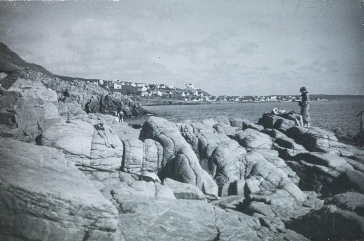 Mölle sett från Ransvik, Skåne