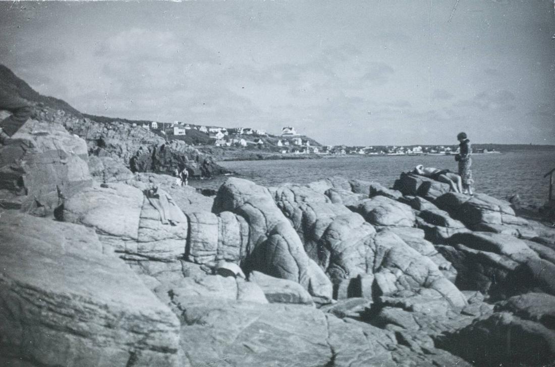 Mölle sett från Ransvik, Skåne