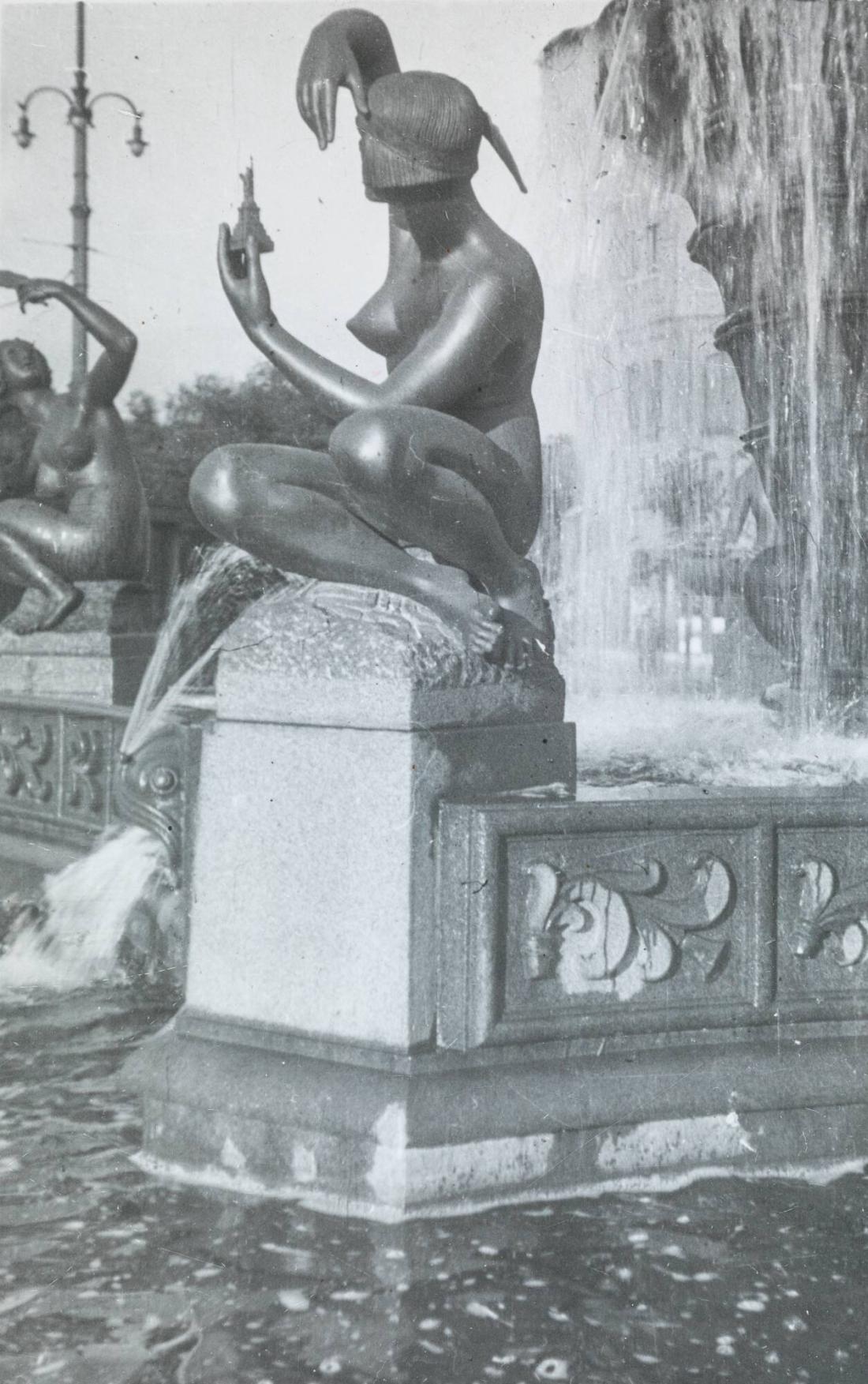 Detalj av Järnvägsbrunnen, Göteborg
