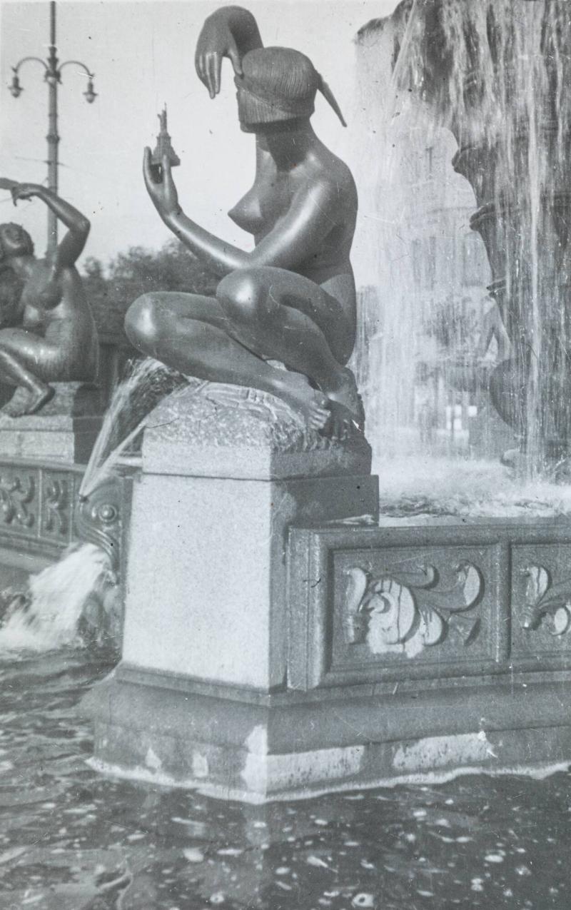 Detalj av Järnvägsbrunnen, Göteborg