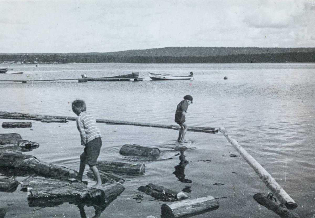 Ume älv vid Lycksele, Västerbotten