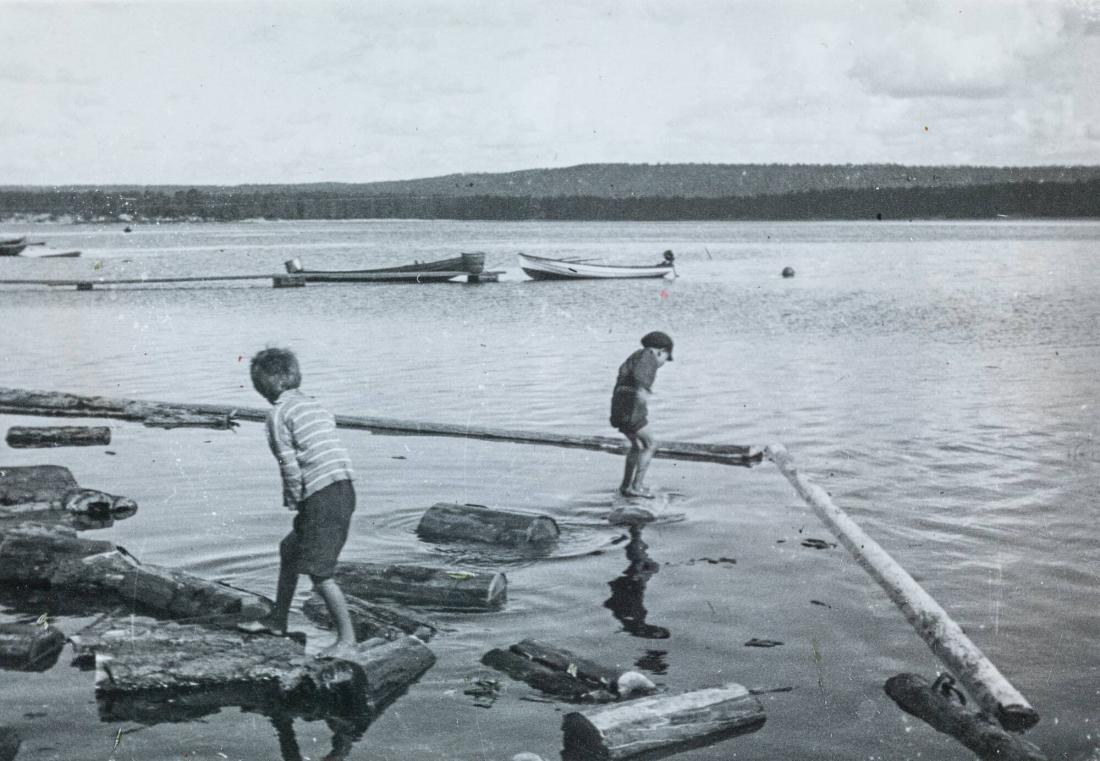 Ume älv vid Lycksele, Västerbotten