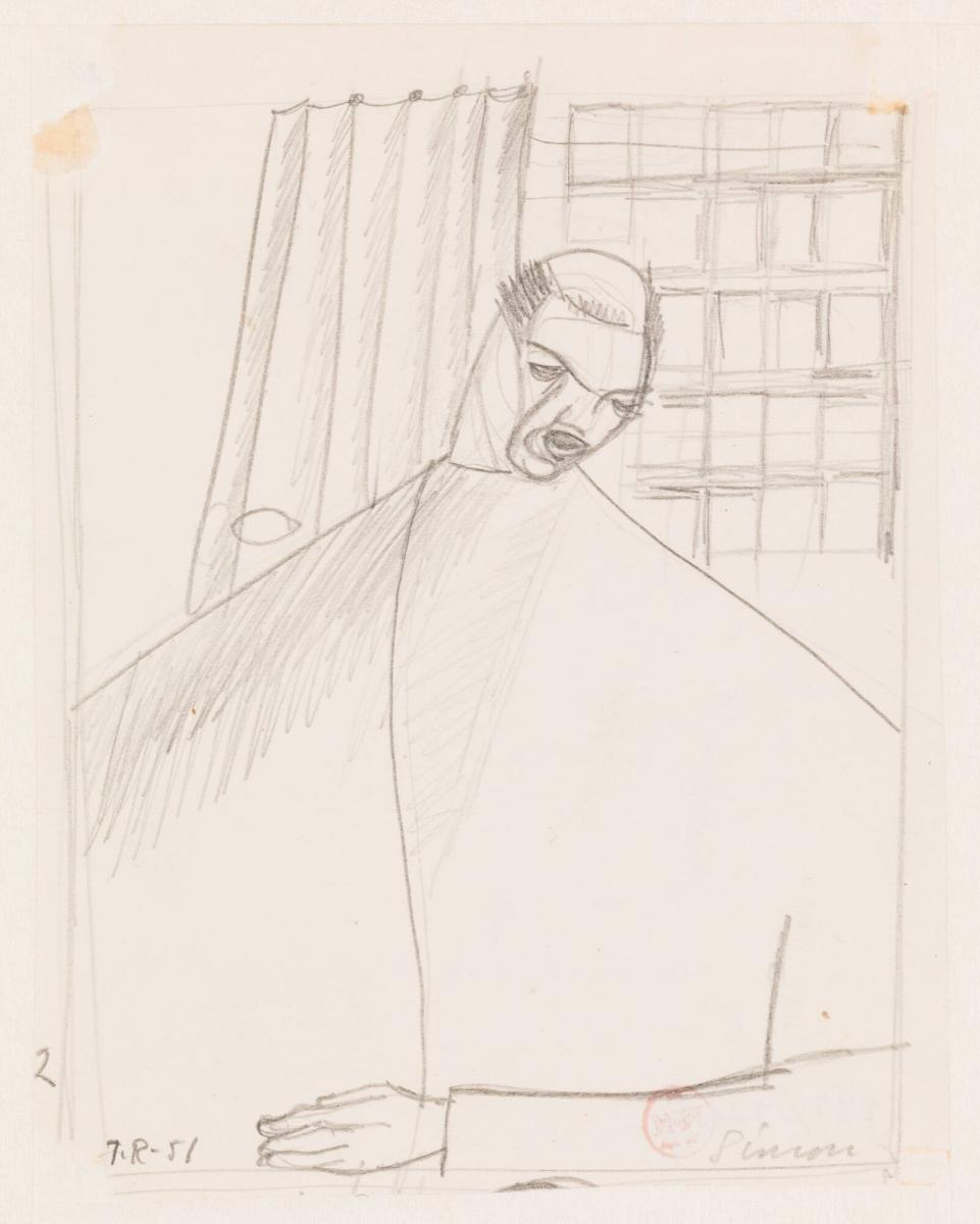 Simon som kardinal. Willow Rd