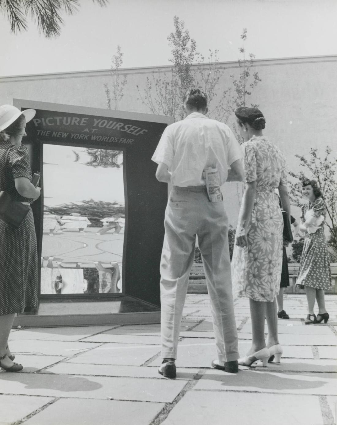 Titel saknas. Ur serien "New York"