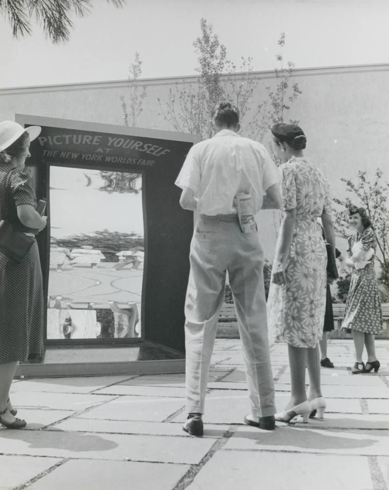 Titel saknas. Ur serien "New York"