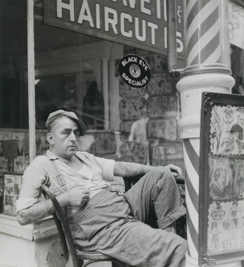 Titel saknas. Ur serien "New York"