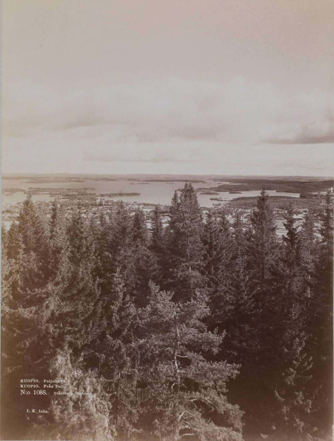 Kuopio, Puijolta