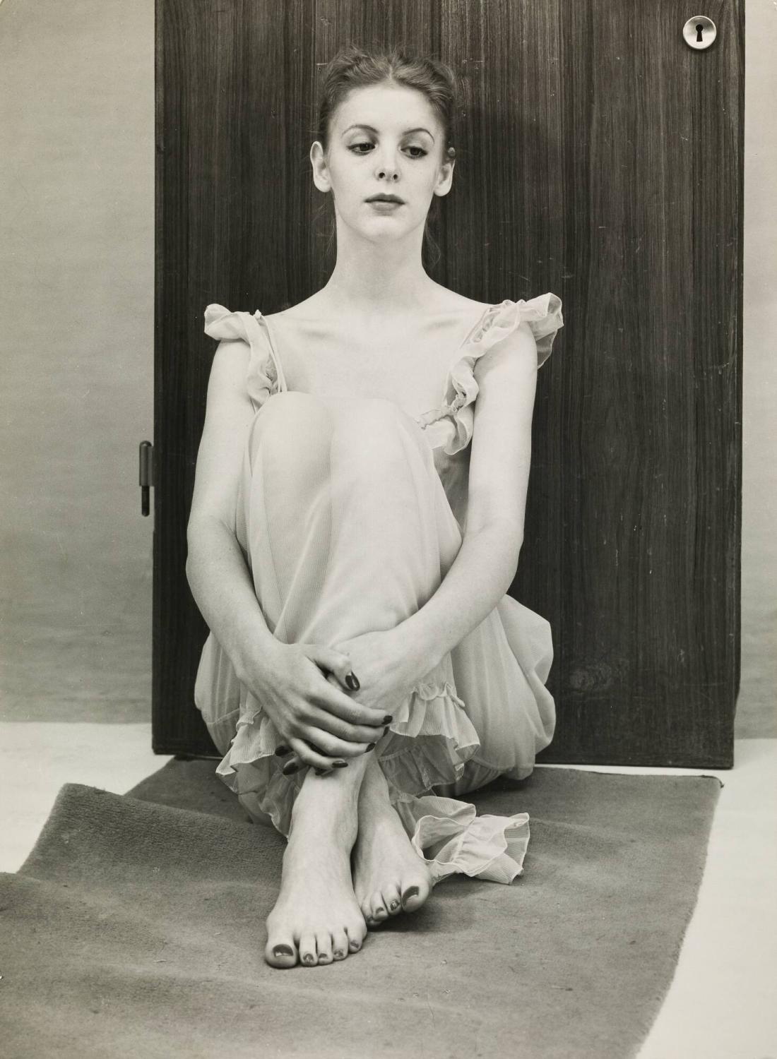 Girl in negligée