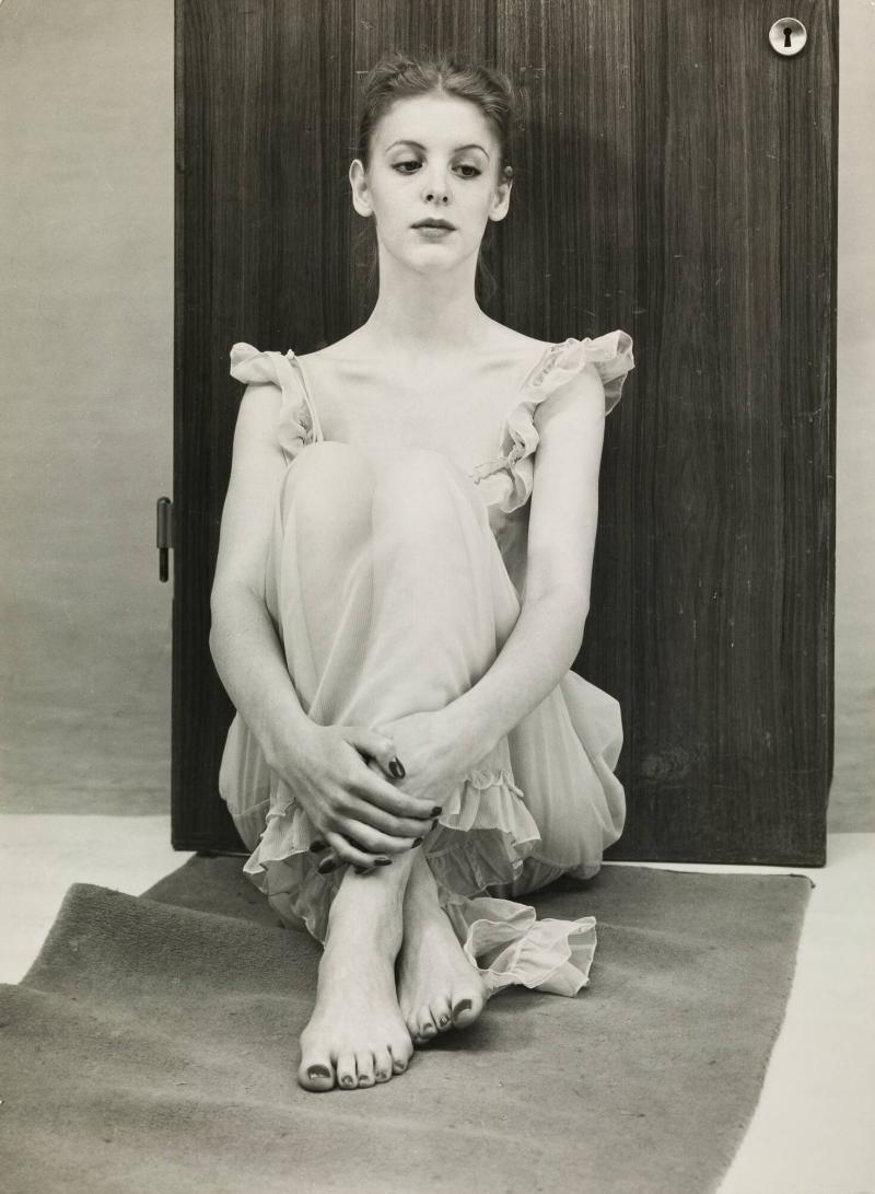 Girl in negligée