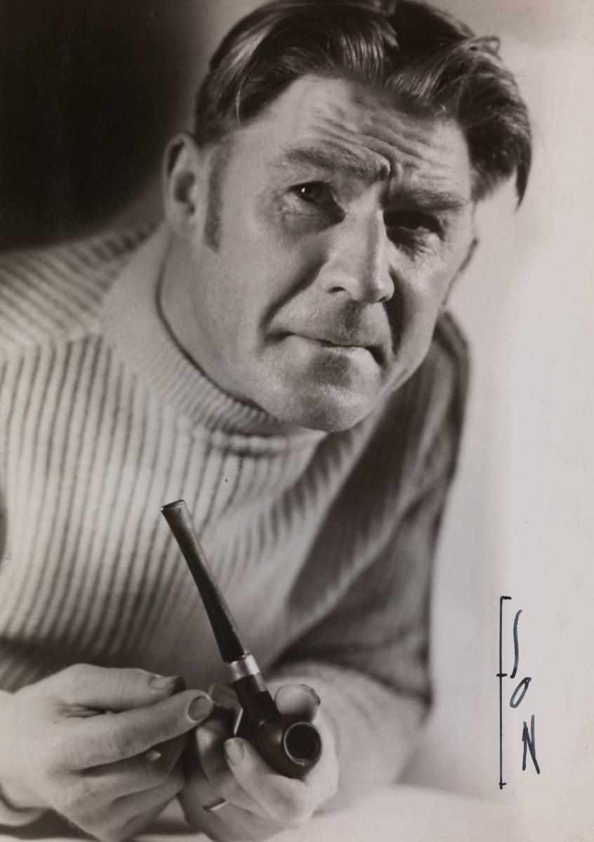 Konstnär Gustaf Svensson