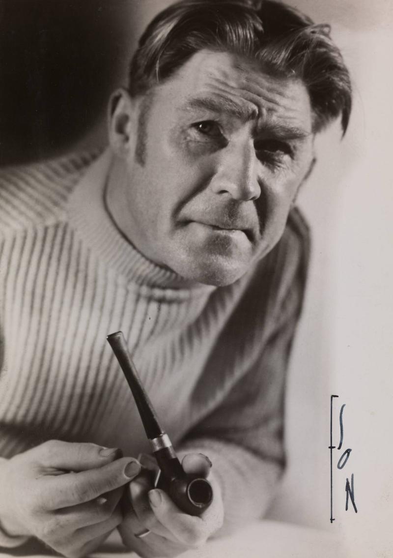 Konstnär Gustaf Svensson