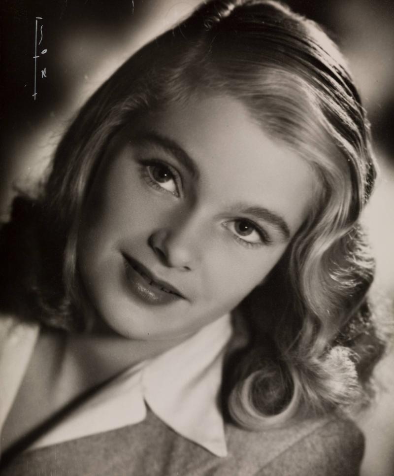 Skådespelerskan Eva Henning