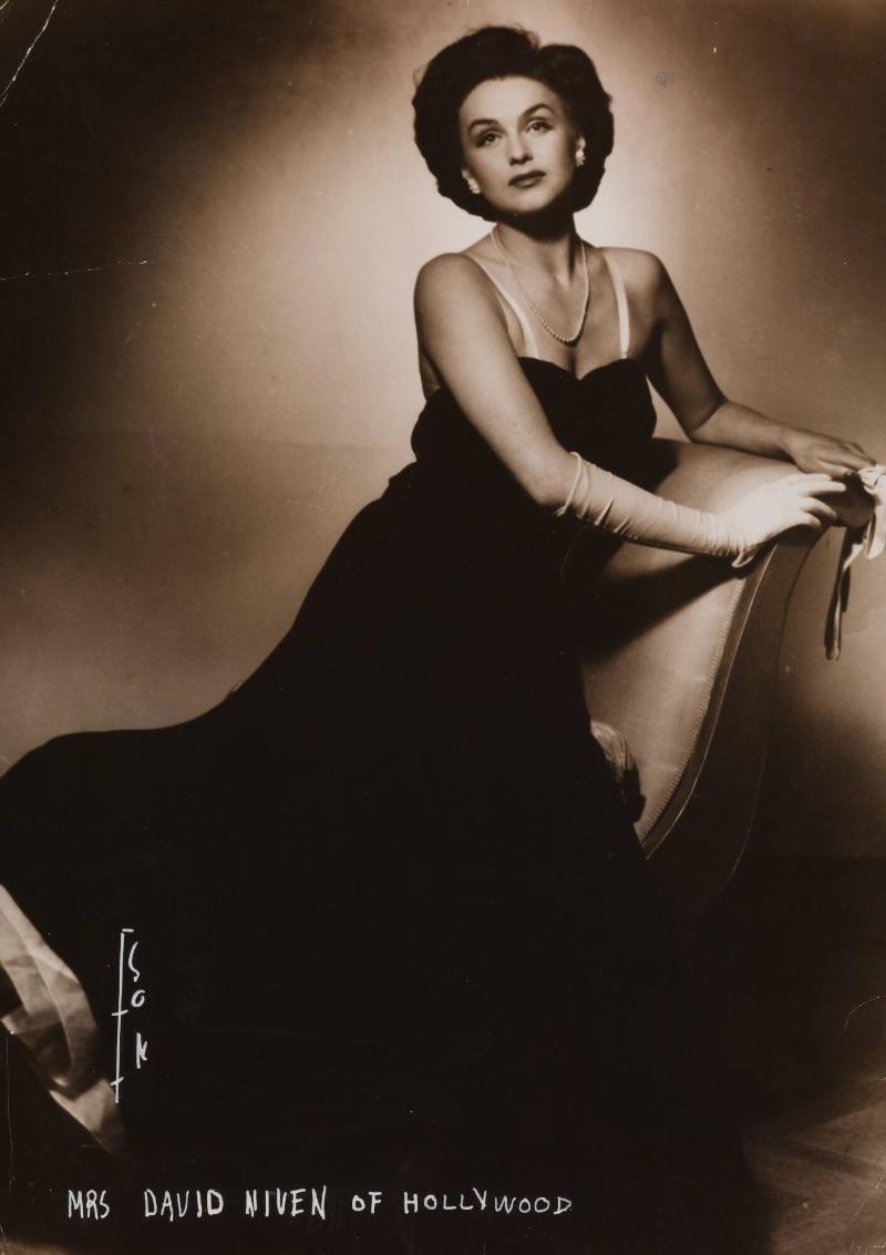 Hjördis Genberg, "Mrs David Niven of Hollywood"