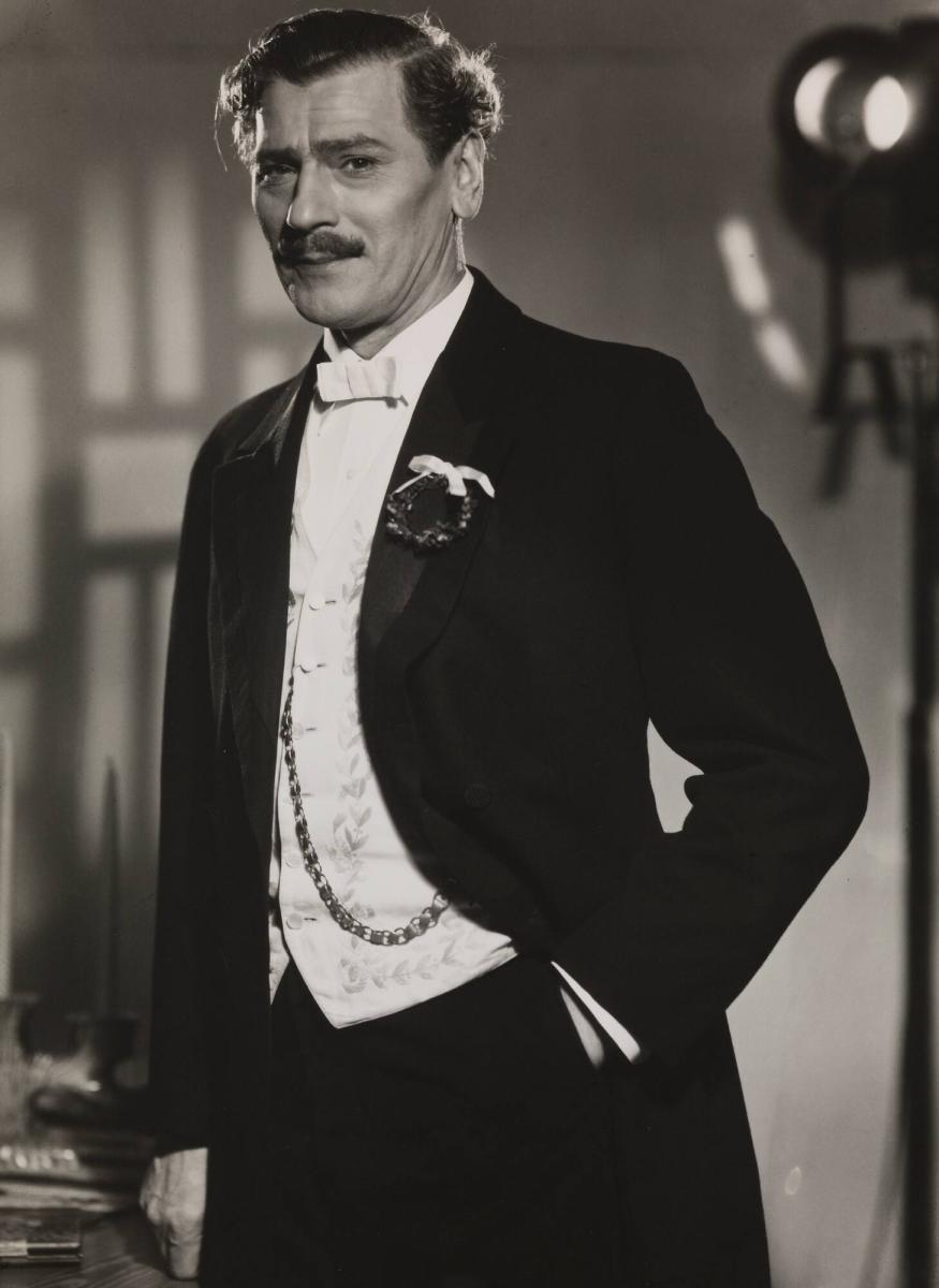 Skådespelaren Edvin Adolphson