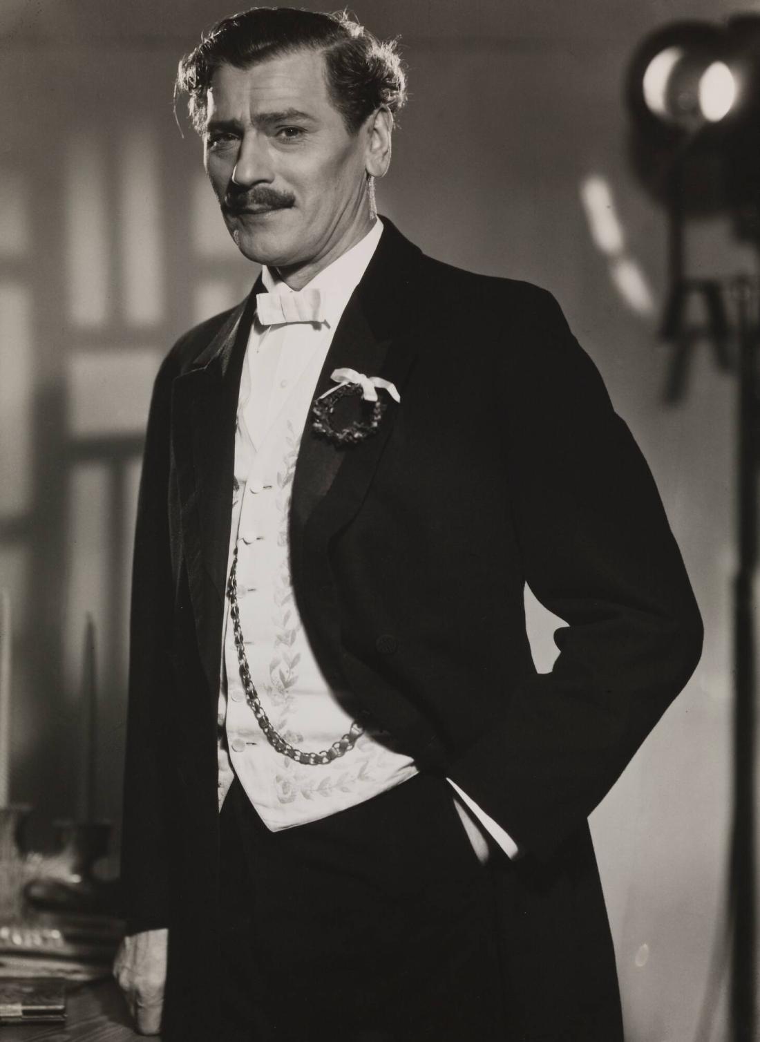 Skådespelaren Edvin Adolphson