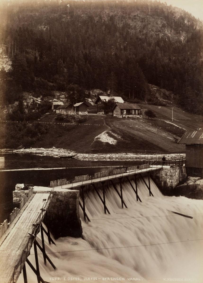 9659. Eidsfos, Ulefos-Strengen kanal