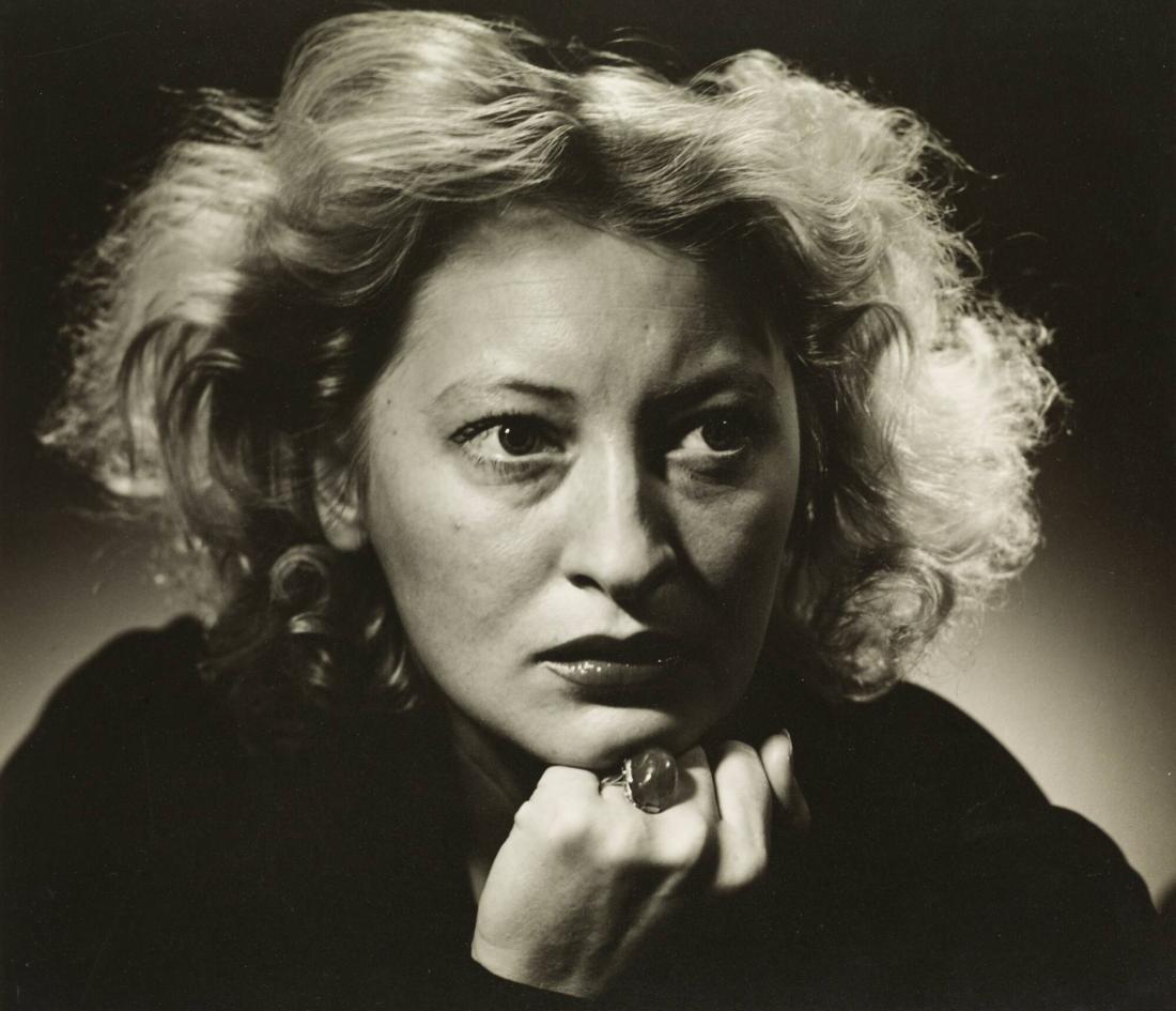 Portrait of an actress