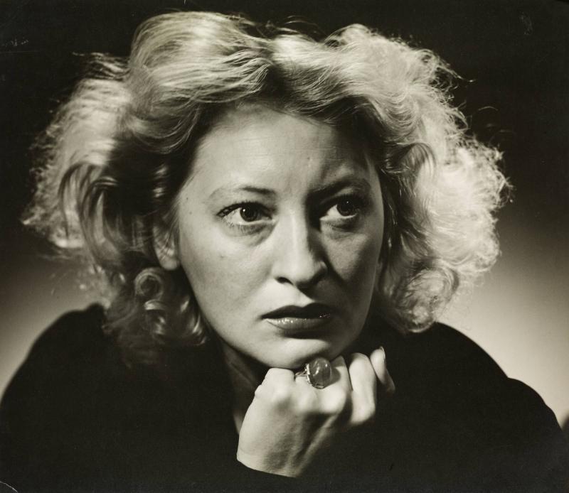 Portrait of an actress