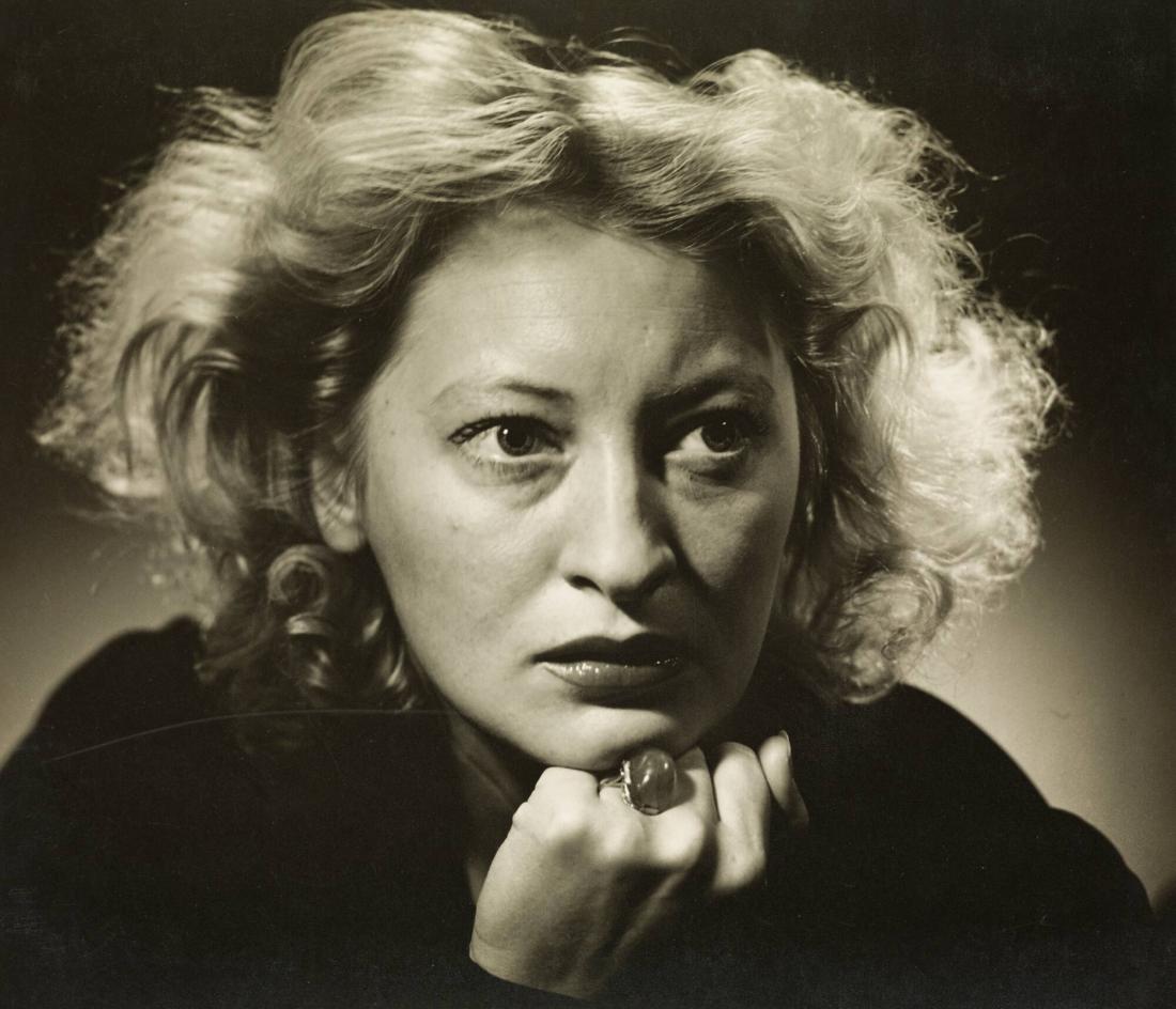 Portrait of actress