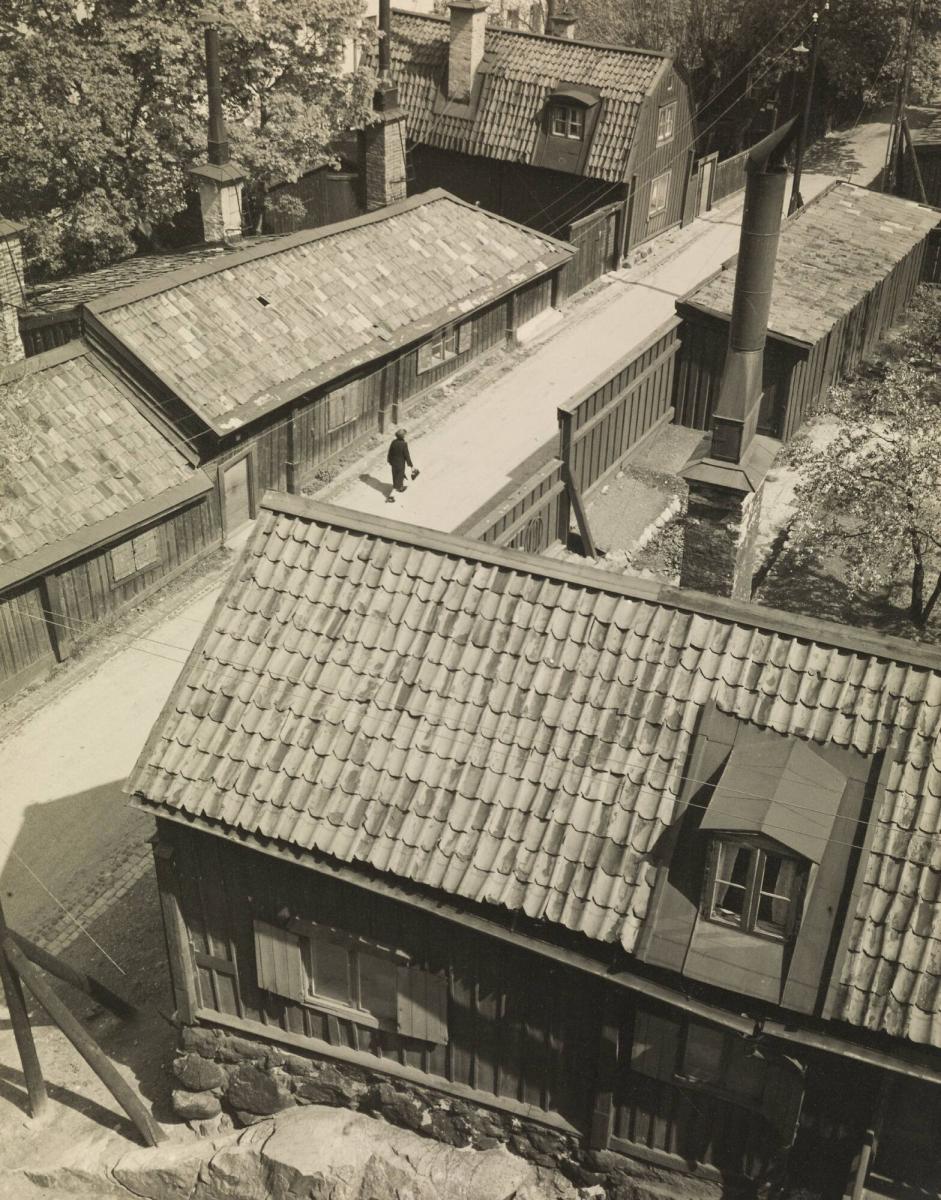 Lotsgatan (från ett fönster 4 tr upp vid Sågargatan)