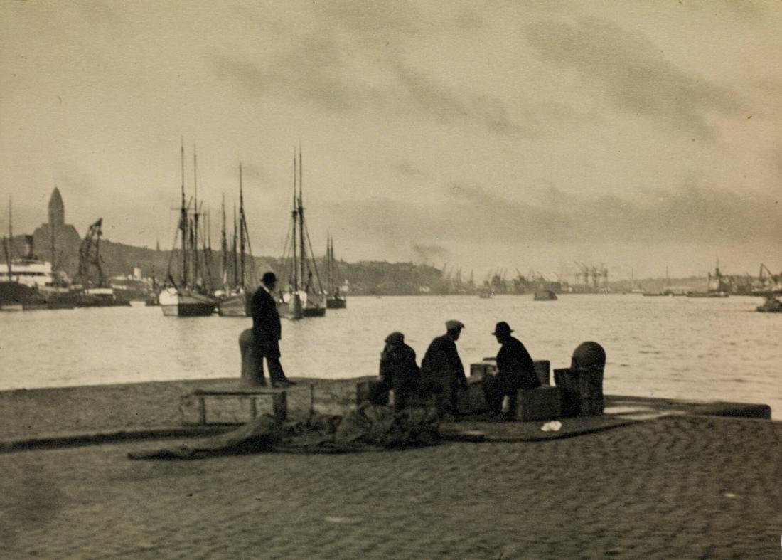 Motiv från Göteborgs hamn
