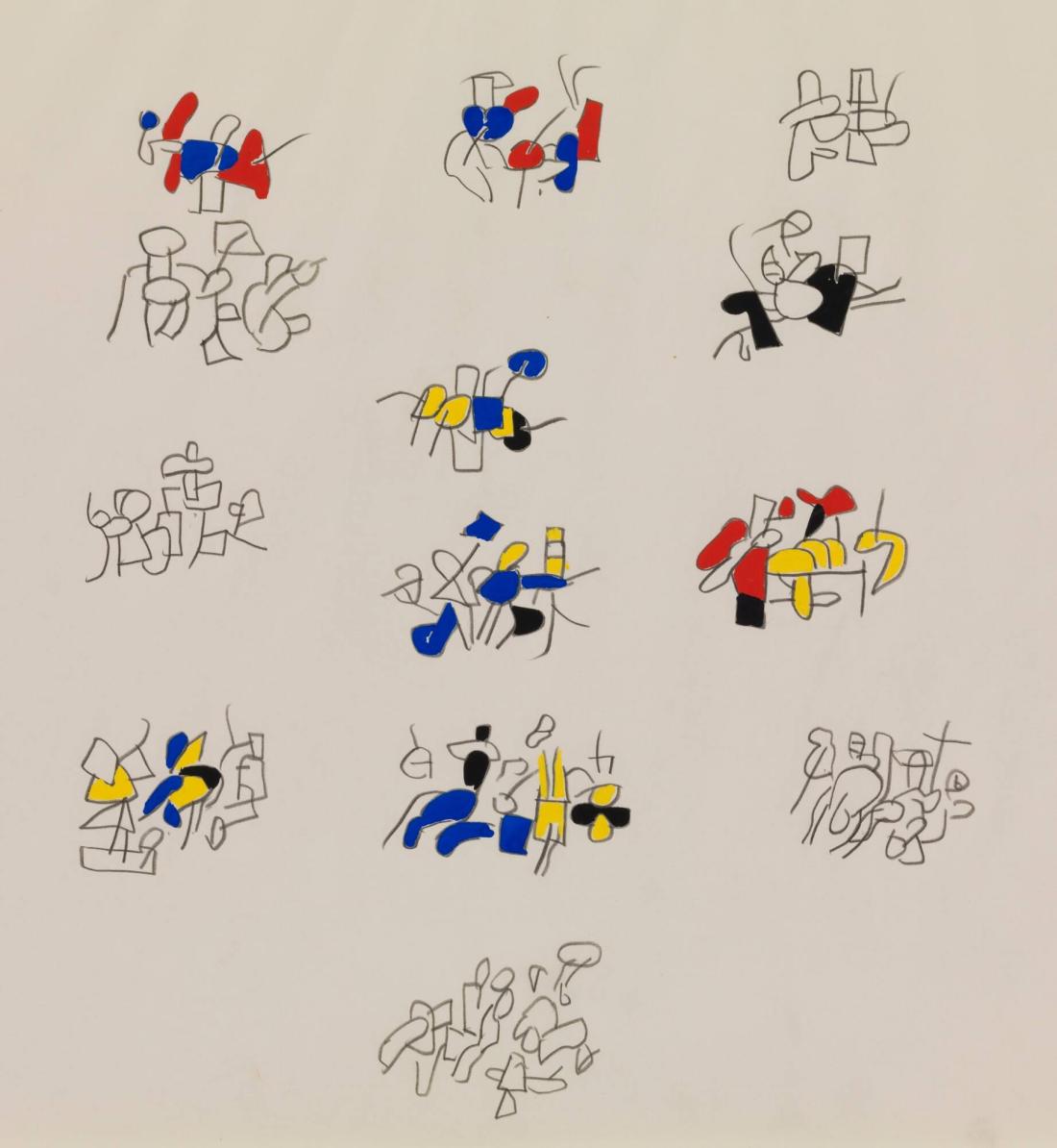 Tecken. ca 1967-68