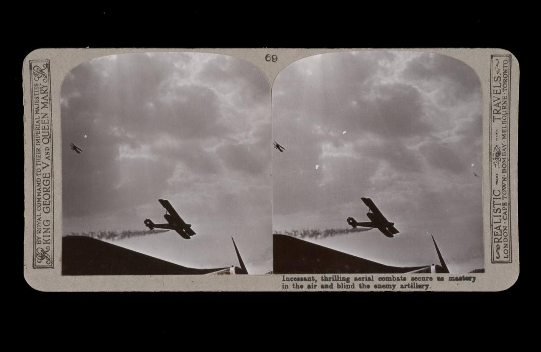 Incessant, thrilling aerial combats secure us mastery in the air and blind the enemy artillery. From the box The Great War
