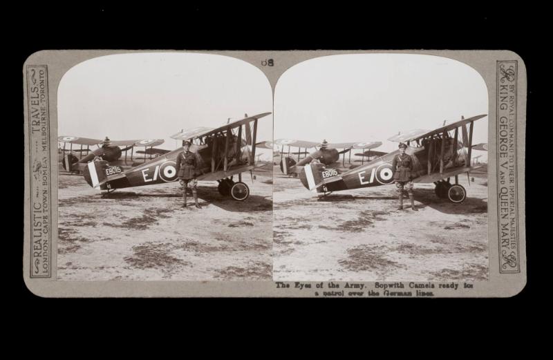 The Eyes of the Army. Sopwith Camels ready for a patrol over the German lines. From the box The Great War
