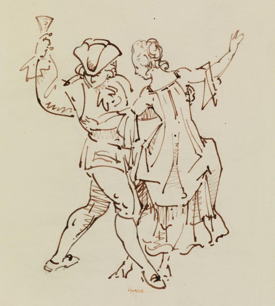 Illustration till Bellman, Fredmans Sång nummer 60