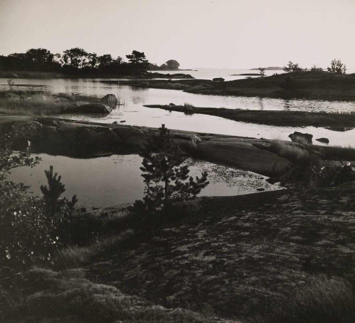 Tistronskären vid Lökaön. Stockholms skärgård