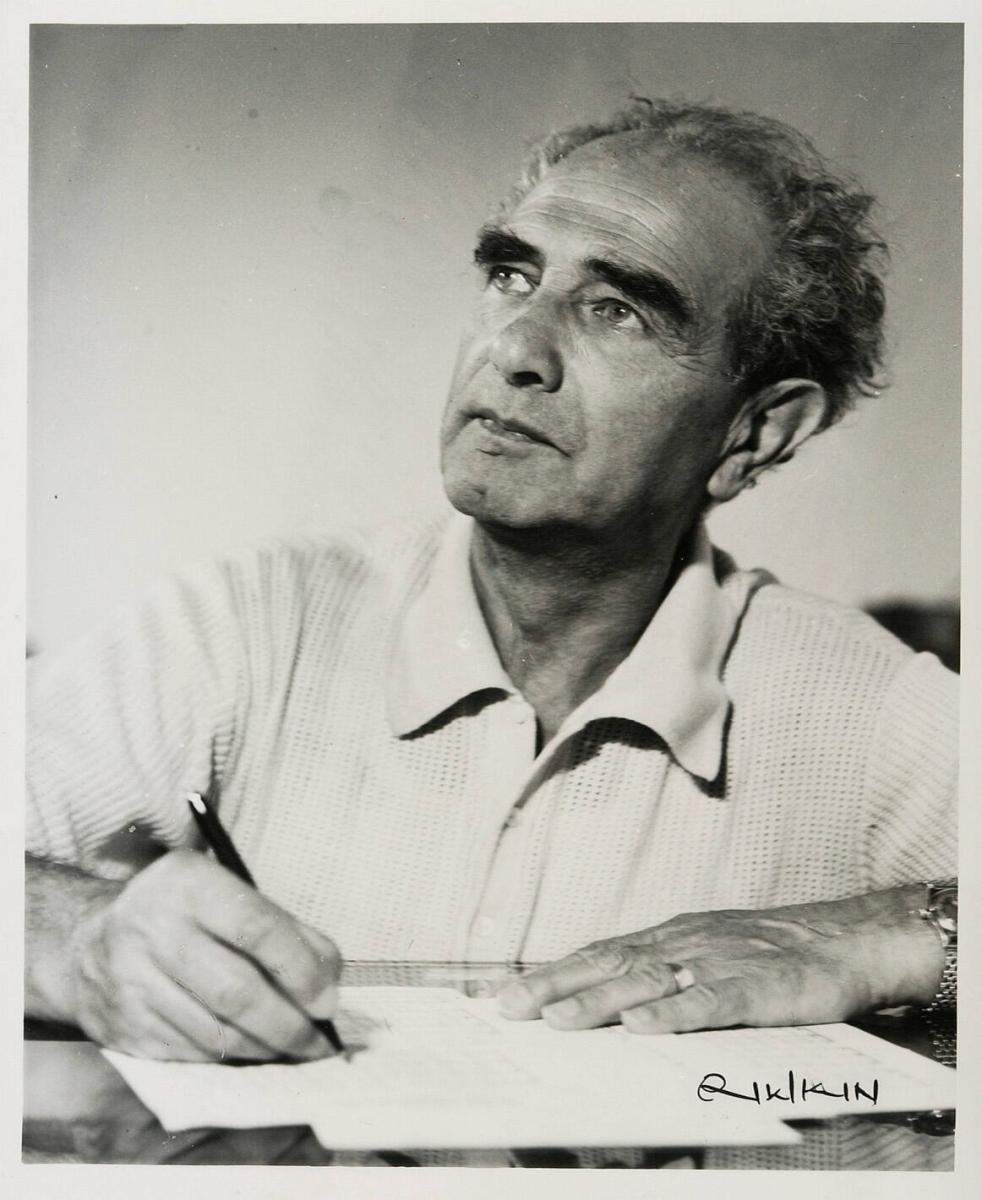 Tonsättaren Moses Pergament 70 år den 21 september 1963