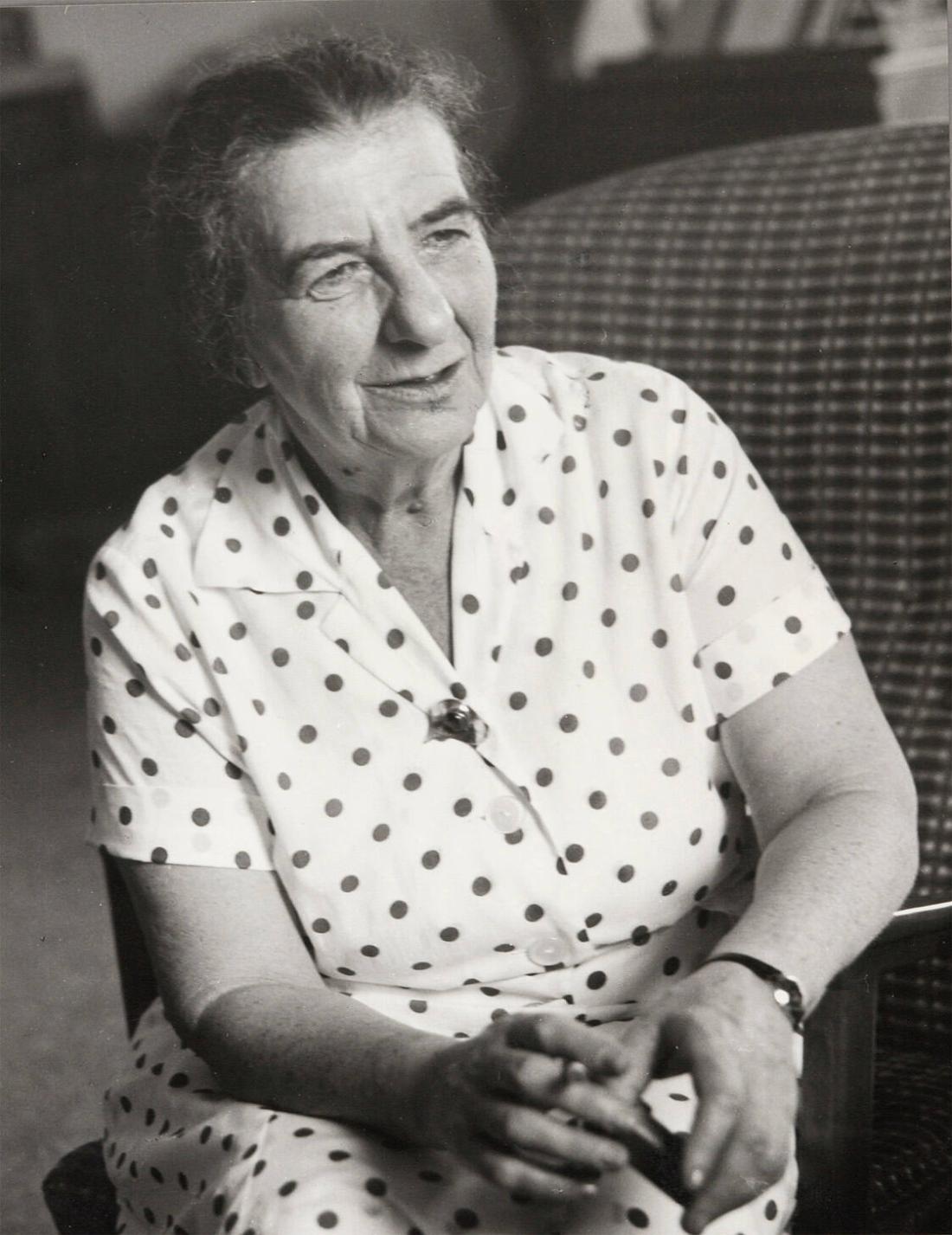 Israels premiärminister (1969-1974) Golda Meir