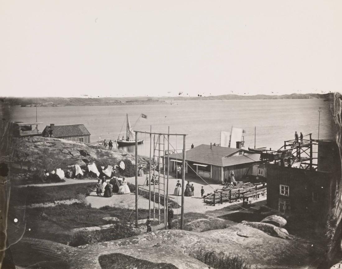 Stora Badhuset med Gymnastiken, Lysekil
