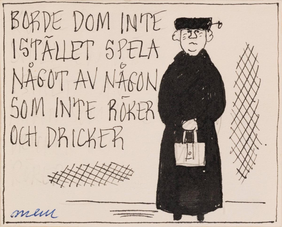 Anekdotillustration, Röster i Radio