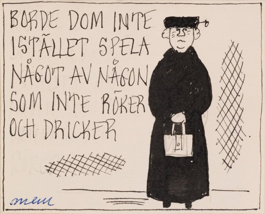Anekdotillustration, Röster i Radio