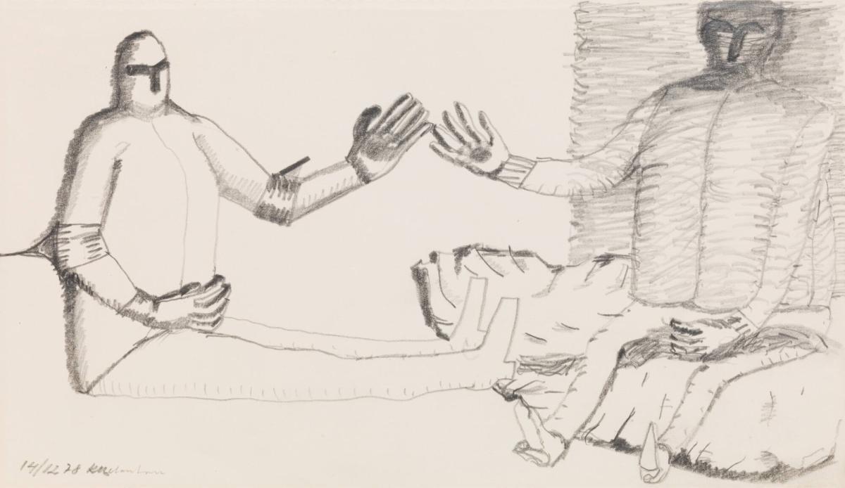 Två figurer 14/12 1978